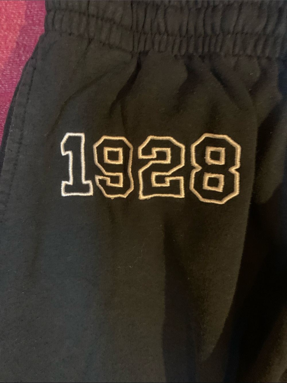 Disney Black Jogger Sweatpants with Mickey Graphic - Picture 5 of 11